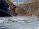 Foto: inizio d'anno con il lago ghiacciato alla diga di Cheggio, in alta valle Antrona Foto: inizio d'anno con il lago ghiacciato alla diga di Cheggio, in alta valle Antrona