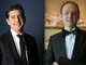 A sinistra Nicola Dell'Agnolo, Direttore di Sala de &quot;Il Luogo di Aimo e Nadia&quot;, due stelle Michelin di Milano; a destra Simone Pinoli, Restaurant Manager de “La Pergola” di Roma dello Chef tre stelle Michelin Heinz Beck