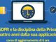 Ars Uni Vco, corso di aggiornamento sul Gdpr e disciplina della Privacy