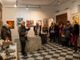 Le immagini della presentazione ed alcuni artisti accanto alle loro opere  (foto Mario Pasqualini)