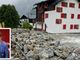 Foto: Macugnaga il giorno dopo l'alluvione, nel riquadro il deputato Stefano Candiani