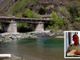 Foto: il ponte della Masone e nel riquadro il sindaco di Vogogna, Fausto Dotta