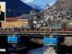 Il ponte sull'Ovesca a Villadossola, nel riquadro Alessandro Lana