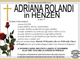 Adriana Rolandi in Henzen di anni 59