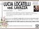 Lucia Locatelli ved. Lavazza di anni 96