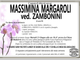 Massimina Margaroli ved. Zambonini di anni 86