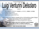 Luigi Venturini Del Solaro di anni 82