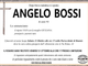 Angelo Bossi di anni 92