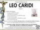 Leo Caridi di anni 81