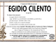 Egidio Cilento di anni 80
