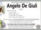 Angelo De Giuli di anni 71