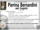 Pierina Bernardini ved. Cesprini di anni 93