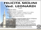 Felicita Molini ved. Leonardi di anni 92