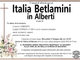 Italia Betlamini in Alberti di anni 85