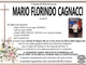 Mario Florindo Cagnacci di anni 85
