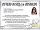 Piffero Daniela in Rondolini di anni 69