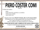 Piero Coster Comi 89 anni