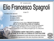 Elio Francesco Spagnoli di anni 70