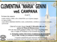 Clementina "Maria" Genini ved. Campana