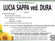 Lucia Sappa ved. Dura anni 95
