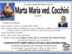 Marta Maria ved. Cocchini di anni 92