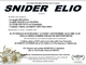 Snider Elio di anni 84
