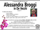 Alessandra Broggi in De Vecchi di anni 70