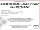 Baracco Maria Angela &quot;Lalla&quot; ved. Cortellezzi di anni 88