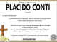 Placido Conti 64 anni