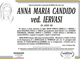 Anna Maria Candido ved. Iervasi di anni 80