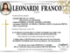 Leonardo Franco di anni 81