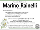 Marino rainelli di anni 85