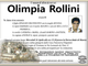 Olimpia Rollini di anni 80