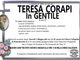Teresa Corapi in Gentile 89 anni