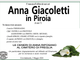 Anna Giacoletti in Piroia di anni 72