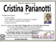 Cristina Parianotti di anni 57