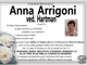 Anna Arrigoni ved. Hartman 96 anni