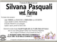 Silvana Pasquali ved. Farina 92 anni