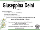 Giuseppina Deini 78 anni