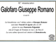 Giuseppe Romano Galofaro 84 anni