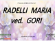 Radelli Maria ved. Gori