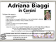 Adriana Biaggi in Corsini di anni 69