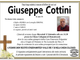 Giuseppe Cottini di anni 84