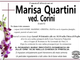 Marisa Quartini ved. Corini anni 82