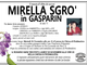 Mirella Sgrò in Gasparin di anni 71