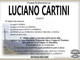 Luciano Cartini di anni 83