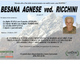 Besana Agnese ved. Ricchini di anni 87