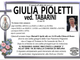 Giulia Pioletti ved. tabarini di anni 90