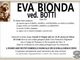 Eva Bionda ved. Botti classe 1929