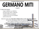 Germano Miti di anni 86